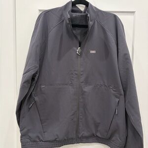 Figs Men's Charcoal Cobaki Scrub Jacket